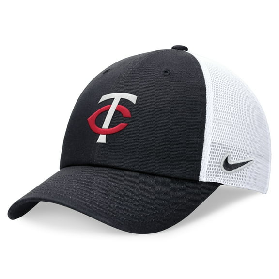 Men's Nike Navy Minnesota Twins Club Trucker Adjustable Hat