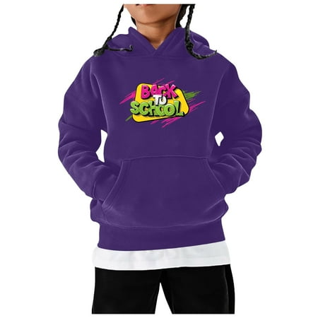 

Toddler Boys Sweatshirts Children s Winter Fashion Festival Printed Solid Color Long Sleeved Hoodie Casual Comfortable Coat Kids Pullover Tops Clothes for Boy Size 4-5T