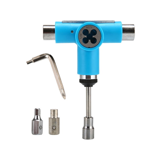 Llave de extracción Kenally Herramienta de reparación de manga en forma de T Azul