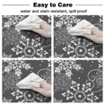 thumbnail image 6 of Flower Boho Vintage Carpet Round Tablecloth Wedding Hotel Table Cover Holiday Dining Table Waterproof Tablecloth, 6 of 7