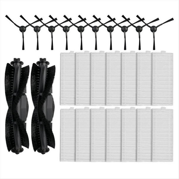 Repuestos para Aspiradora Robot Mars01 / SL68 / V3 , Cepillo Lateral Principal, Filtro HEPA