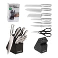 thumbnail image 3 of Hamilton Beach 14 Piece Stainless Steel Knife Block Set, 3 of 8