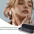 thumbnail image 4 of Manicure Tools Stainless Double Head Cuticle Pushers Files Spoon Stick Trimmer Toenail Edge for Art Salon Type 7, 4 of 6