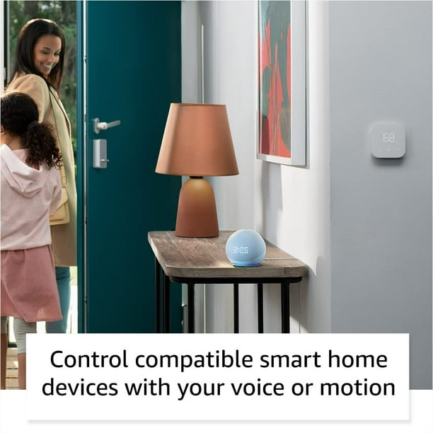 Echo Dot (5e génération, modèle 2022) avec horloge  Enceinte Bluetooth  connectée avec horloge et Alexa 