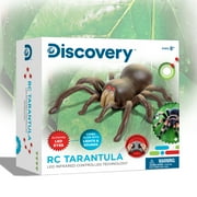 Discovery Kids RC Moving Tarantula Spider, Remote-Control Toy for Kids, Realistic Scurrying Movement, Glowing Scary Red LED Eyes