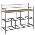 thumbnail image 4 of VECELO 5 Drawers Dresser Metal Frame and Wooden Top Floor Storage Cabinets for Living Room, Bedroom, Office, Gray, 4 of 7