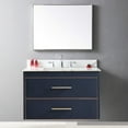 thumbnail image 2 of 37x22inch Sintered Stone Vanity Top with Matching Backsplash - Easy Bathroom Installation, 2 of 5