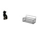 thumbnail image 1 of Figura de escritorio,Estatua de gato,linda estantería,escritorio,decoración del hogar,Cesta de almacenamiento,Cesta organizadora de almacenamiento de cocina colgante de alambre,Organizador de, 1 of 8