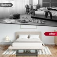 thumbnail image 2 of Delamu 2 Pack Under Bed Storage Containers with Wheels, Gray, 2 of 7