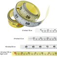 thumbnail image 2 of 4 Size Workbench Ruler Adhesive Backed Tape Measure Waterproof Sticky Measuring Tape in 60 Inches/ 152 cm, 24 Inches/ 61 cm, 12 Inches/ 30 cm, 40 Inches/ 101 cm Ruler for Work, 2 of 7