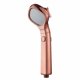 thumbnail image 1 of Cateissary Cabezal de ducha de lluvia a presión de alta calidad, cabezal de ducha de 4 velocidades, filtro de ahorro de agua, boquilla de Juegos de accesorios de baño oro rosa, 1 of 6