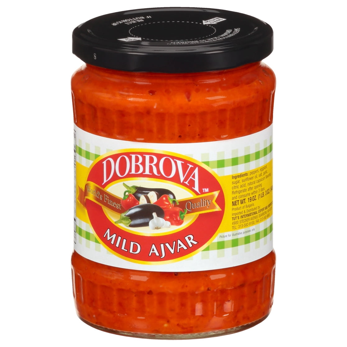 Dobrova Mild Chutney Sauce, 19 oz Jar
