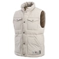 thumbnail image 2 of Men's Darius Rucker Collection by Fanatics Cream Cincinnati Bengals Puffer Full-Snap Vest, 2 of 3