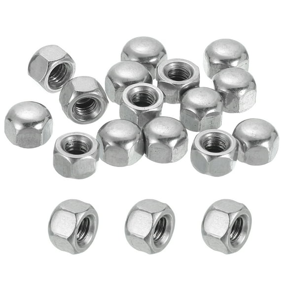 20 Pcs M4x0.7mm Cap Nuts, 304 Stainless Steel Hex Cap Dome Head Nuts