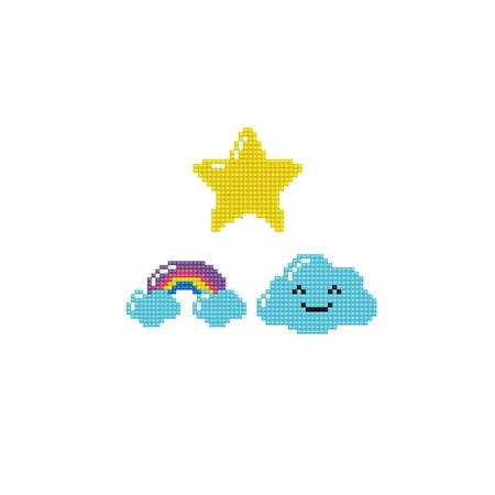 UPC: 4897073245850 | DIAMOND DOTZ Dotzies Sticker Sky Facet Art Kit (6 Pieces)