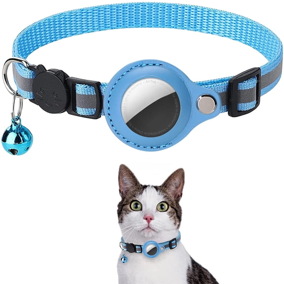 Kkkded Cat Collar for Dogs Reflective Pet Collar Breakaway Small Medium Large Cats Dogs Anti-Lost Locator Collar