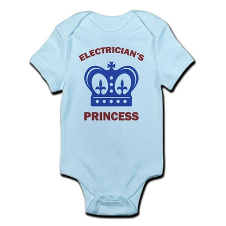 

CafePress - Electrician s Princess Infant Bodysuit - Baby Light Bodysuit