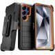 thumbnail image 1 of Funda Defender Series para Samsung Galaxy S25 Ultra (2025), Color Negro y Naranja, 1 of 8