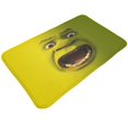 thumbnail image 2 of Felpudo de Shrek para decoración de interiores y exteriores, antideslizante, lavable, para puerta de entrada navideña, para baño, cocina, patio, decoración navideña del hogar, 20 x 31,5 pulgadas, 2 of 7