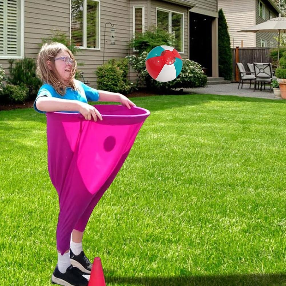 Granny Pants Yard Game, Big Granny Pants Yard Games with Bouncy Balls - The Ultimate Backyard Party Game! Granny Pants Giant Outdoor Recreational Tossing Games for All Age