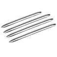 thumbnail image 3 of 8 Pcs Chromé Acier Inoxydable Poignée Extérieure Moulure Garniture Couvercle pour Portes Extérieures 5 Séries F10 F18, 3 of 10