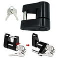 thumbnail image 4 of 1/4-inch Small Trailer Lock theft Trailer Hook Security Truck Connector Accessories Protector Lock Q9A5 Connector RV Traile, 4 of 8