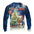 thumbnail image 2 of Merry Christmas and Happy New Year Santa Beagle Holiday Xmas Winter 2025 All Over Print 3D Sweatshirt Unisex Merch Beagles Dog Lover Gifts Idea - 00024, 2 of 6