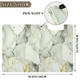 thumbnail image 3 of FORMRS A4 Clipboard Folder with Pen Holder Horizontal Foldable School Office Binder, Gray Marble Pattern, 3 of 9
