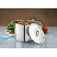 thumbnail image 6 of Mainstays 12-Qt Stainless Steel Stock Pot with Metal Lid, 6 of 10