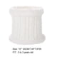 thumbnail image 5 of Minnieouse Bufanda Bebé Invierno Cálido Kit Tejido Elasticidad Protector térmico Clima frío Cómodo Versátil Sellado Bufanda rosa Sombreros bufanda blanca, 5 of 6