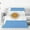 Argentina Flag-v0001, variant on Cute German Flag Patriotic Blanket Lightweight Cozy Warm Germany Flag Throw Blanket for Sofa Couch Bed 60"X50"
