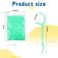 Maxdot 1000 Count Fresh OIF8 Mint Flavor Dental Flossers Picks Bulk