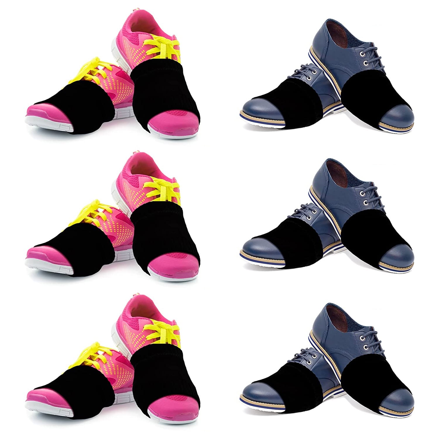 Easy to Protect Knees TTY Socks and Sneakers Dancing on Smooth floorShoes Dancing on Floor-Fitness and Linear Dancing Shoe Covers Rotate and Glide