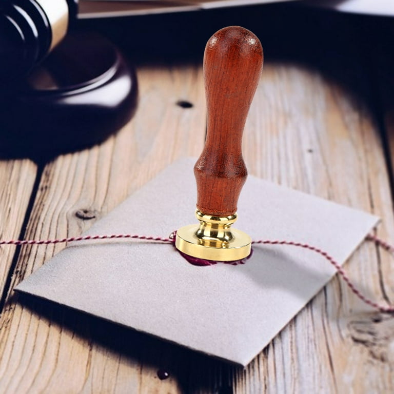 Retro Wood Handle Wax Seal Stamps Animal Pattern Sealing Wax for Envelope  Letter