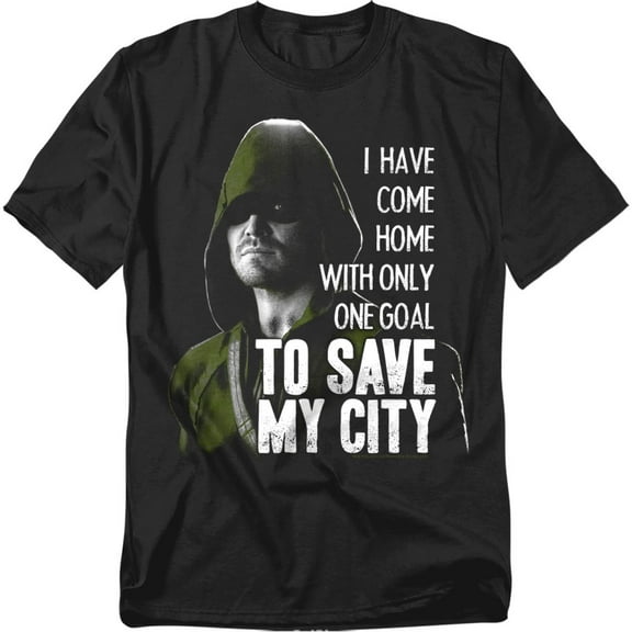 Arrow T-Shirt Save My City Unisex Graphic Tee For Men & Women