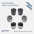 thumbnail image 3 of AUTOACER Rear Suspension Kit 14 piece - Control Arms with Ball Joints & Bushes, Hydra Bushings, Stabilizer Bar Links, Tie Rods & Strut Mount Assembly for JAGUAR S-TYPE 1999-2008 (UPTO VIN# M45254), 3 of 8
