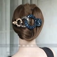 thumbnail image 3 of EKE Women’s Hair Clip Vintage Retro Back-Wear Elegant Hair Accessory with Fashion Texture, 3 of 10