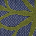 thumbnail image 4 of Nourison Aloha Outdoor Navy Multicolor 2' x 6' Area Rug (2x6), 4 of 8