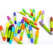 Spark. Create. Imagine. Silky Crayons, 24 Count, Multicolor