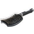 thumbnail image 3 of Cepillo de peine de masaje de peluquería con peine de forma curva multifunción (negro) Likrtyny Cuidado Belleza, 3 of 9