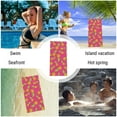 thumbnail image 5 of Guanhe Girls Beach Towel, Lightweight Gifts for Women Beach Towels Oversized Summer Beach Essentials Swimming Pool Accessories 27.5''x59'', 5 of 9