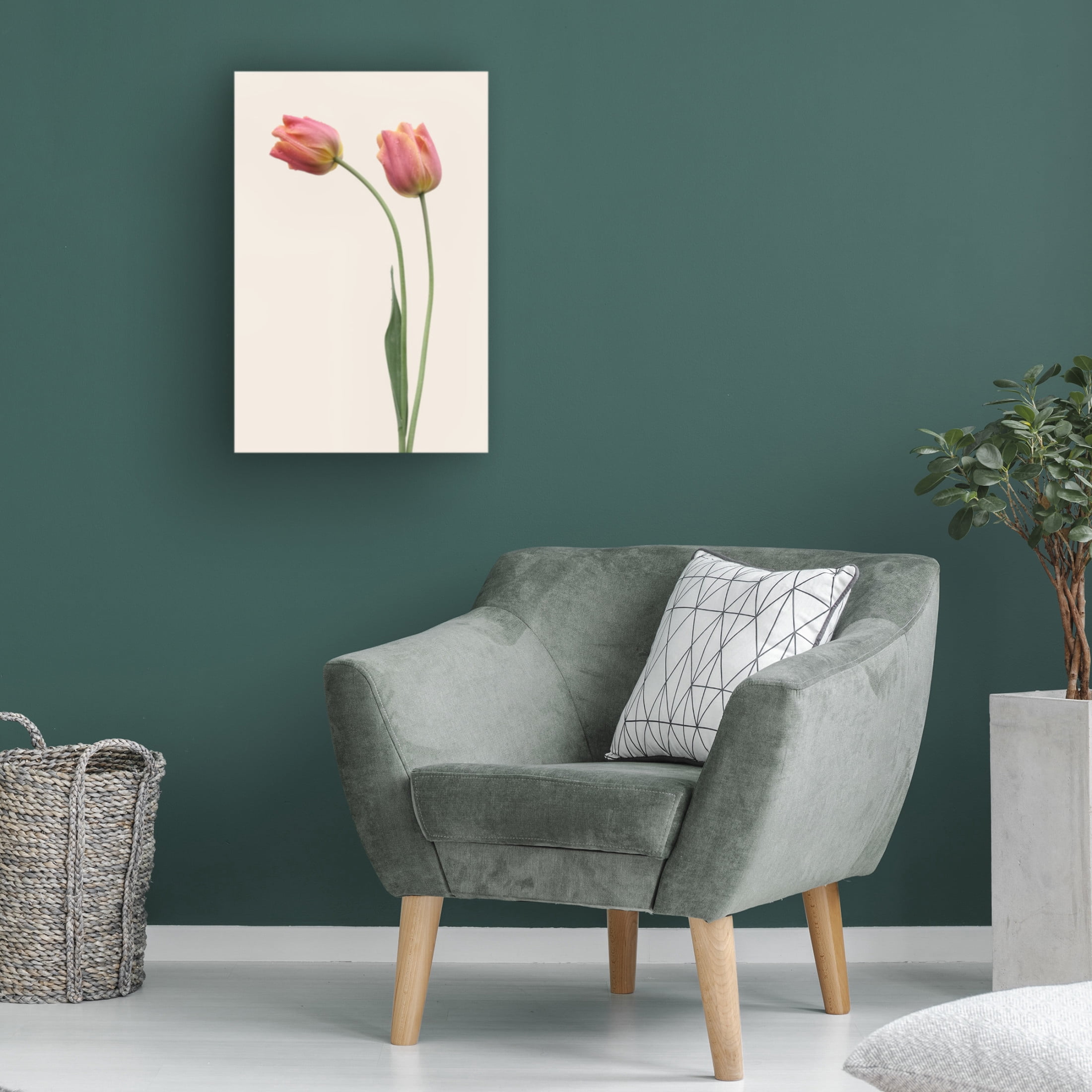 Trademark Fine Art Lotte Gronkjar  Duo Canvas Wall Art