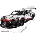 thumbnail image 1 of Bloques de Construcción de Coche RC 1:10, Más de 1580 Piezas - Modelo Deportivo MOC Compatible con 42096, Motor/Luces LED, Juguete de Regalo para Adultos, 1 of 6