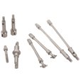thumbnail image 4 of Eje De Transmisión RC Delantero, Duradero, Liviano, Resistente, De Alta Precisión, Plateado, De Acero Inoxidable, Eje De Transmisión CVD Para Axial SCX24 Cergrey RC Drive Shaft Axle, 4 of 8