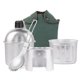 thumbnail image 1 of Lixada Juego de utensilios de cocina de 4 uds., Juego de cocina de madera con taza de cantina militar de aluminio con tapa plegable y bolsa para acampar, senderismo, mochilero Lixada Botella al aire libre, 1 of 7
