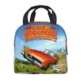 thumbnail image 3 of Dukes Orange Car Haz-zard Insulated Lunch Bag Adults Lunch Box Tote Bag Keeps Food Hot/Cold For Hours, 3 of 8