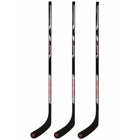Fischer 3-Pack W150 Wood Hockey Sticks - Senior | 70 Flex, P92 Curve | 3 Pack