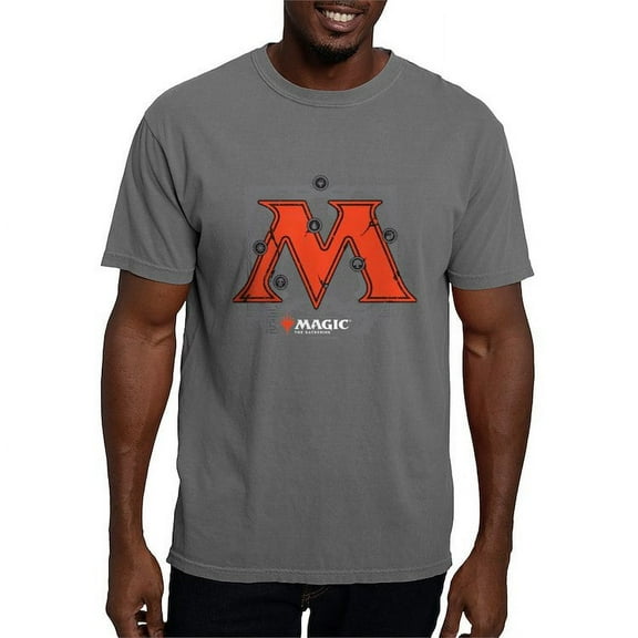 CafePress - Magic M Initial T Shirt - Mens Comfort Colors Shirt
