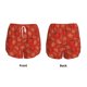 thumbnail image 3 of Balery Tomatoes Pantalones cortos deportivos para mujer con forro y dos bolsillos, elásticos, para entrenamiento, gimnasio, yoga-Large, 3 of 7