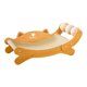 thumbnail image 2 of Cama rascador para gatos, almohadilla rascadora, cómodo centro de actividades, hamaca, tumbona para gatos con bola de sisal, 2 of 9